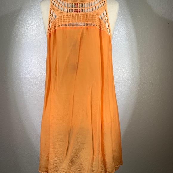 Johnny Was Rayon Square Eyelet Tank Size S NWT - Picture 6 of 8